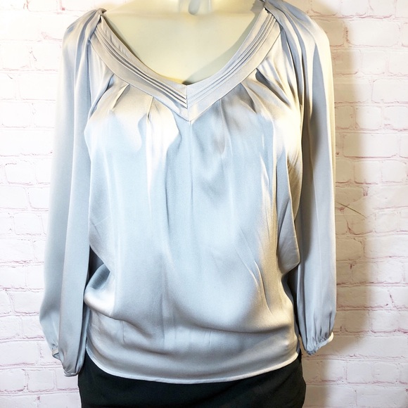 Diane Von Furstenberg Tops - Diane Von Furstenberg Cahill Silk Pleated Top.